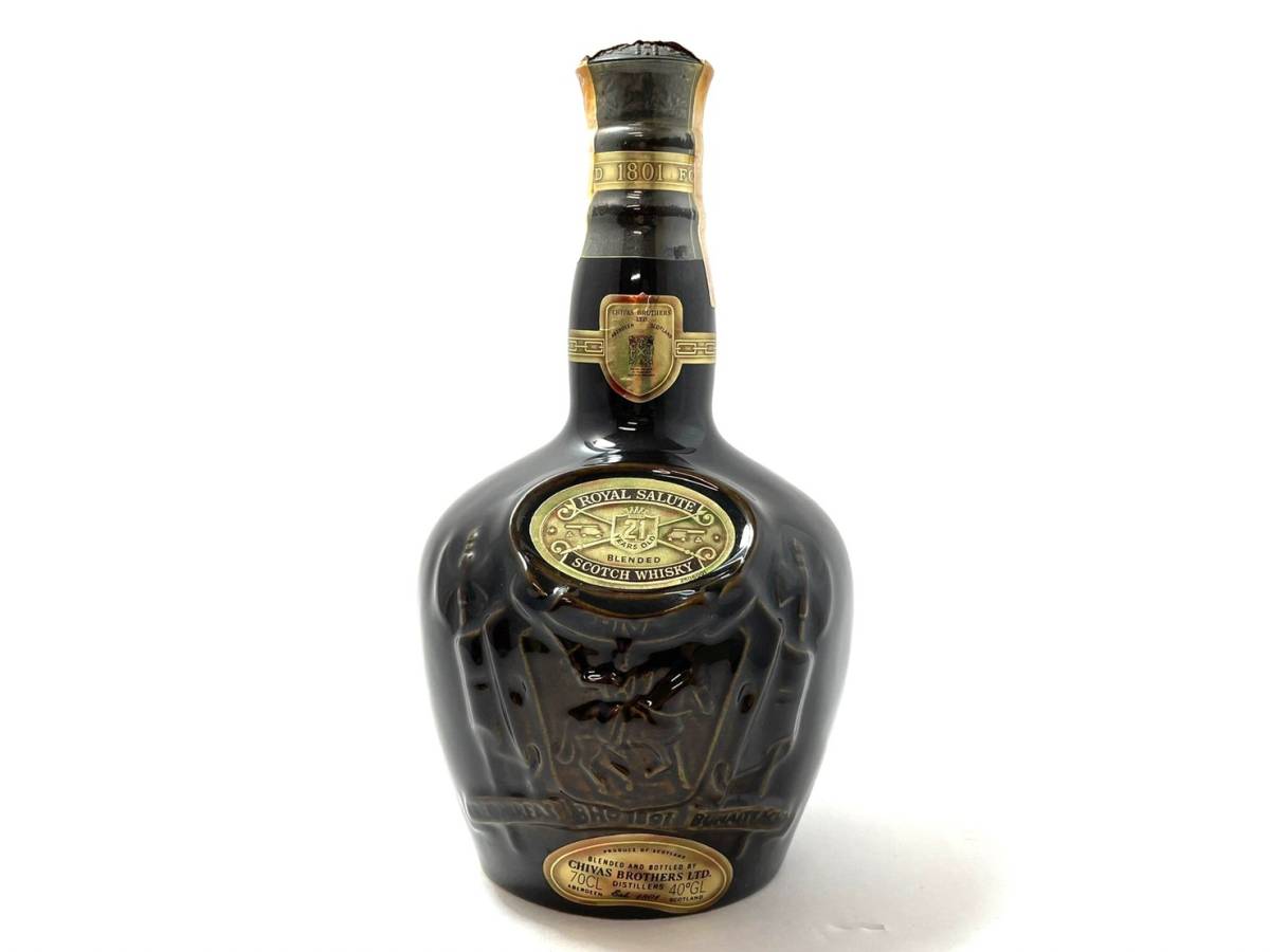 ロイヤルサルート 21年 古酒 ウイスキー 700ml 40%未開栓 元箱付 未開栓