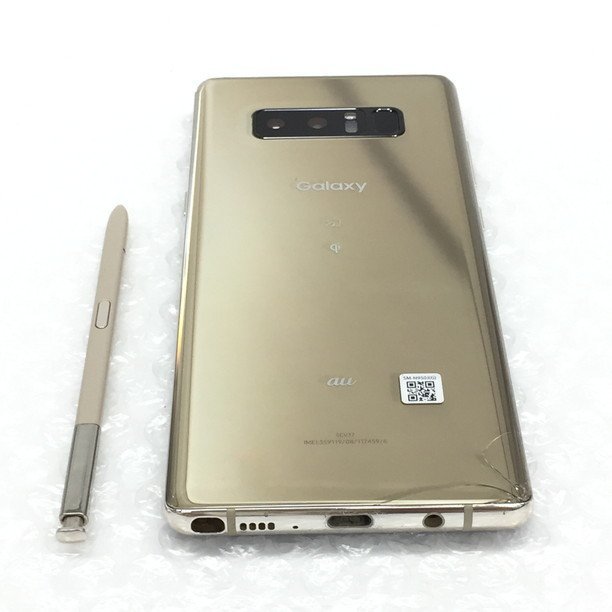 Galaxy Note 8 Gold 64 GB au AGAG2022】au サムスン Galaxy Note8