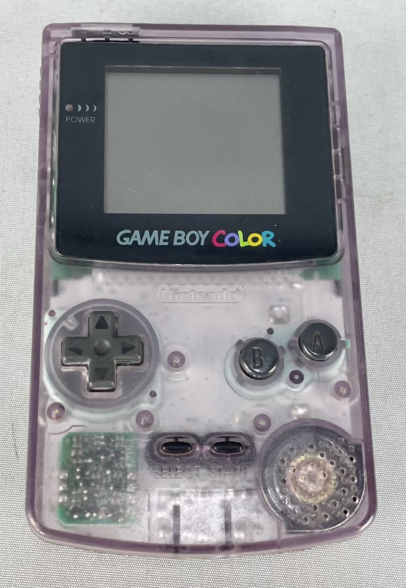 限定SALE，本物保証 ① Nintendo ゲームボーイカラー クリアパープル GBC CGB-001 GAME BOY COLOR 任天堂 ニンテンドー み R4713K1(本体)｜売買されたオークション情報、yahooの商品情報をアーカイブ公開 - オークファン 本体、アクセサリー