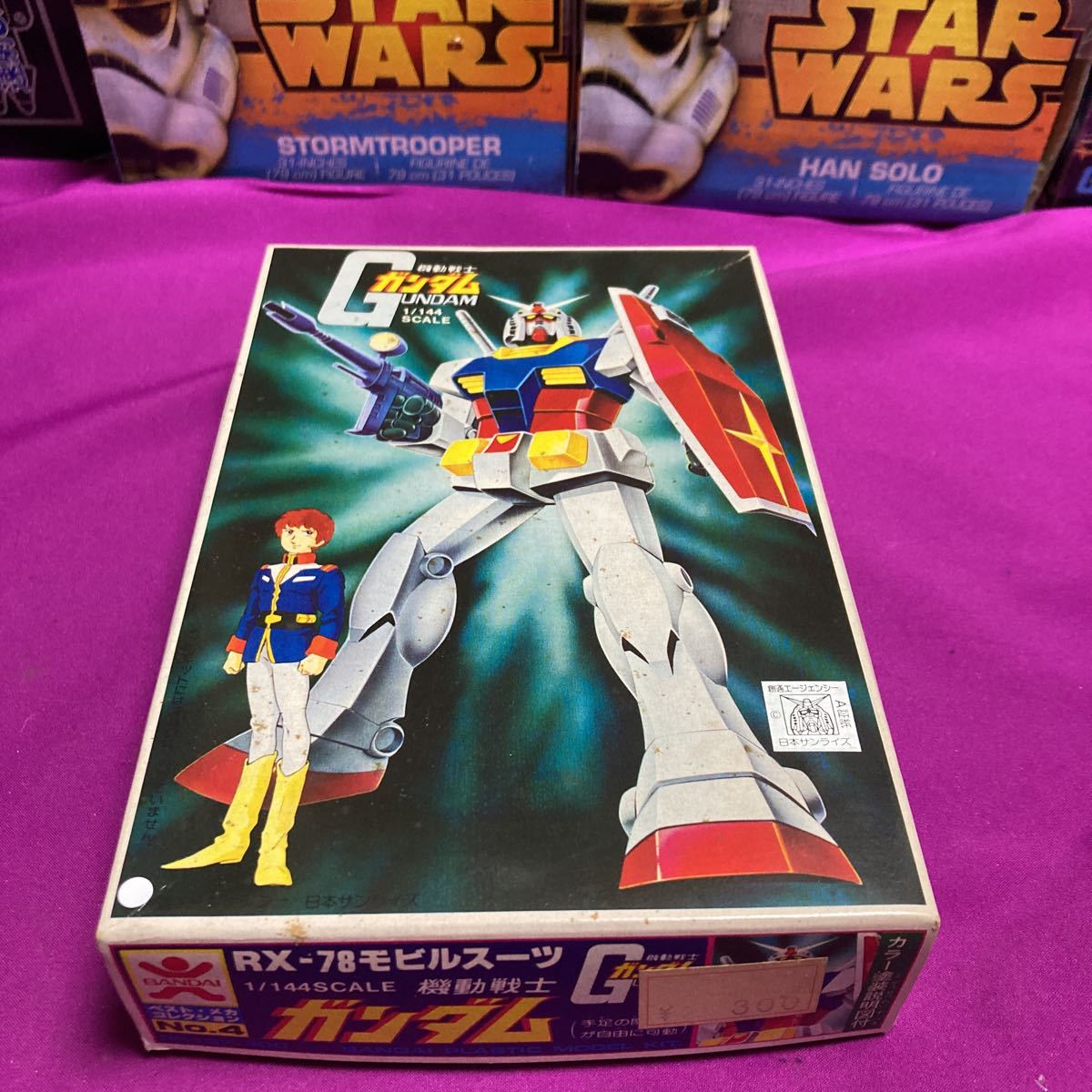 rth 初期82年2月製造品 機動戦士ガンダム バンザイマーク ガンプラ 当時物