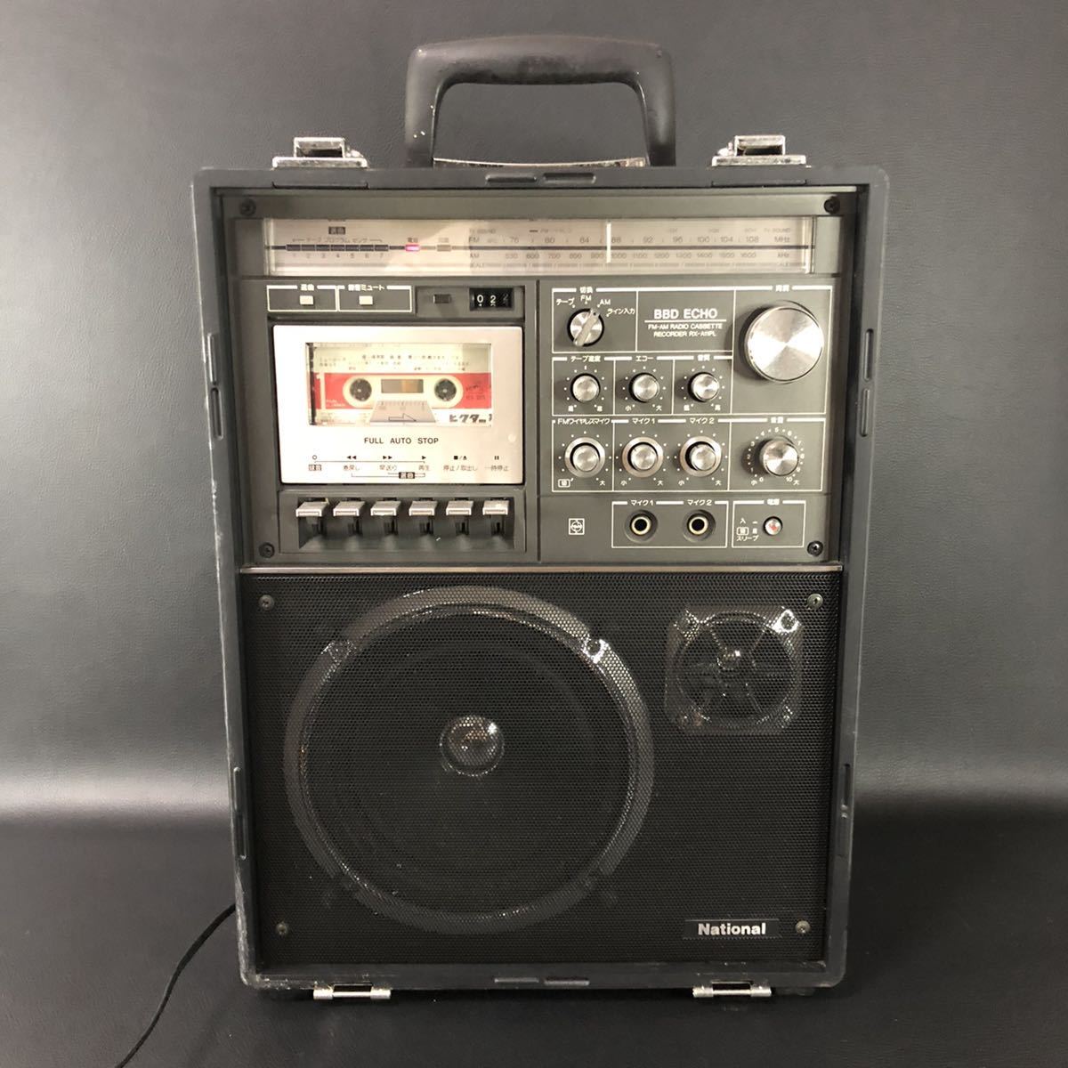 □National RX-A11PL カセットレコーダー□動作確認済□FM/AM RADIO