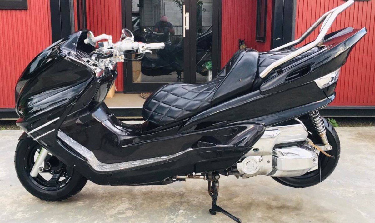 ヤマハ マジェスティ250 SG03J タイプC 17,786km F/R新品 中古車体 