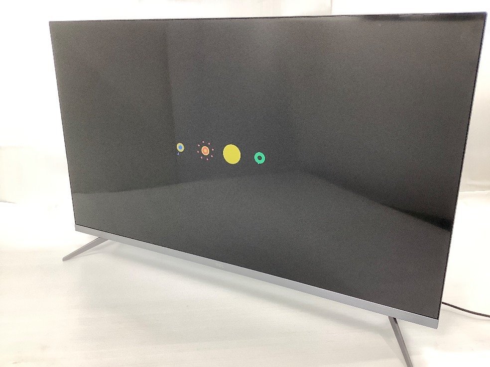 TCL 43インチ液晶テレビ 2021年 43P8B 4K対応 電源コード社外品 入出力