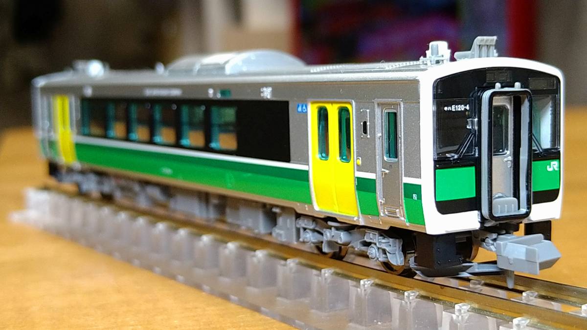 キハE120 A7444 只見線 2両セット（再販 新塗装(緑)只見線 マイクロ