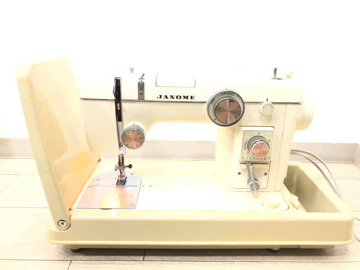 7/080 【動作確認済】ジャノメ JANOME ミシン 802型 トピアエース 