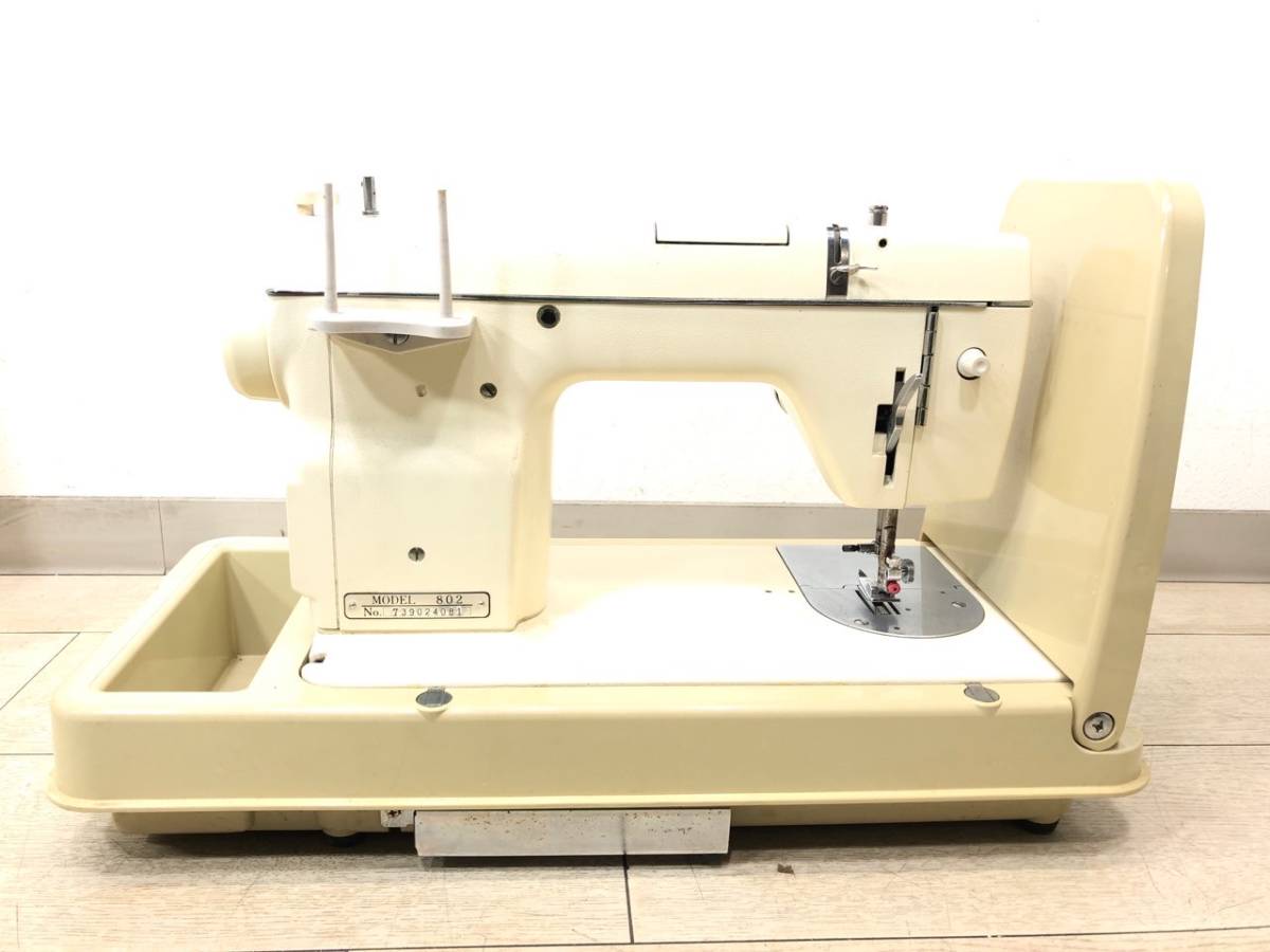 美品 JANOME 802 電動ミシン ジャノメ 動作確認済み フットペダル 7 