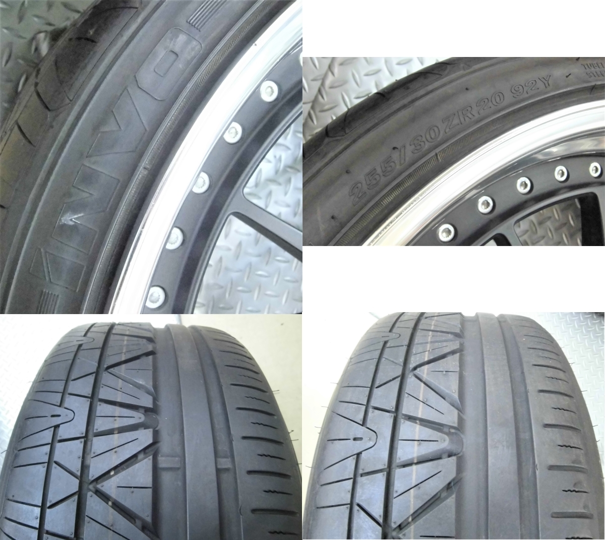 SSR ProfessorプロフェッサーTF1 20インチ 中古タイヤホイールSET 9J 
