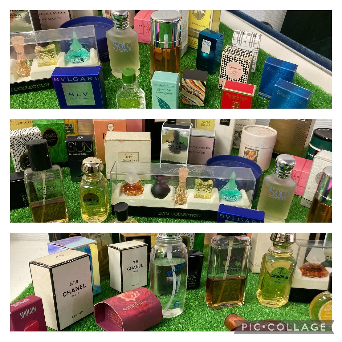 影取町店【現状品】T-0738【香水大量53点まとめ CHANEL ChristianDior BVLGARI Elizabeth Arden他】