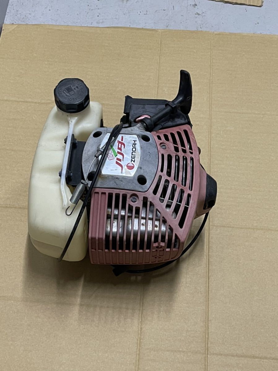 ゼノア コマツ ZGC500EZ 斜面草刈機 ノリダー用 エンジンのみ 始動良好 