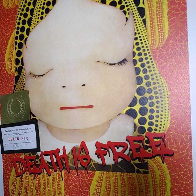 DEATH NYC 世界限定100枚 アートポスター 奈良美智 NARA YOSHITOMO