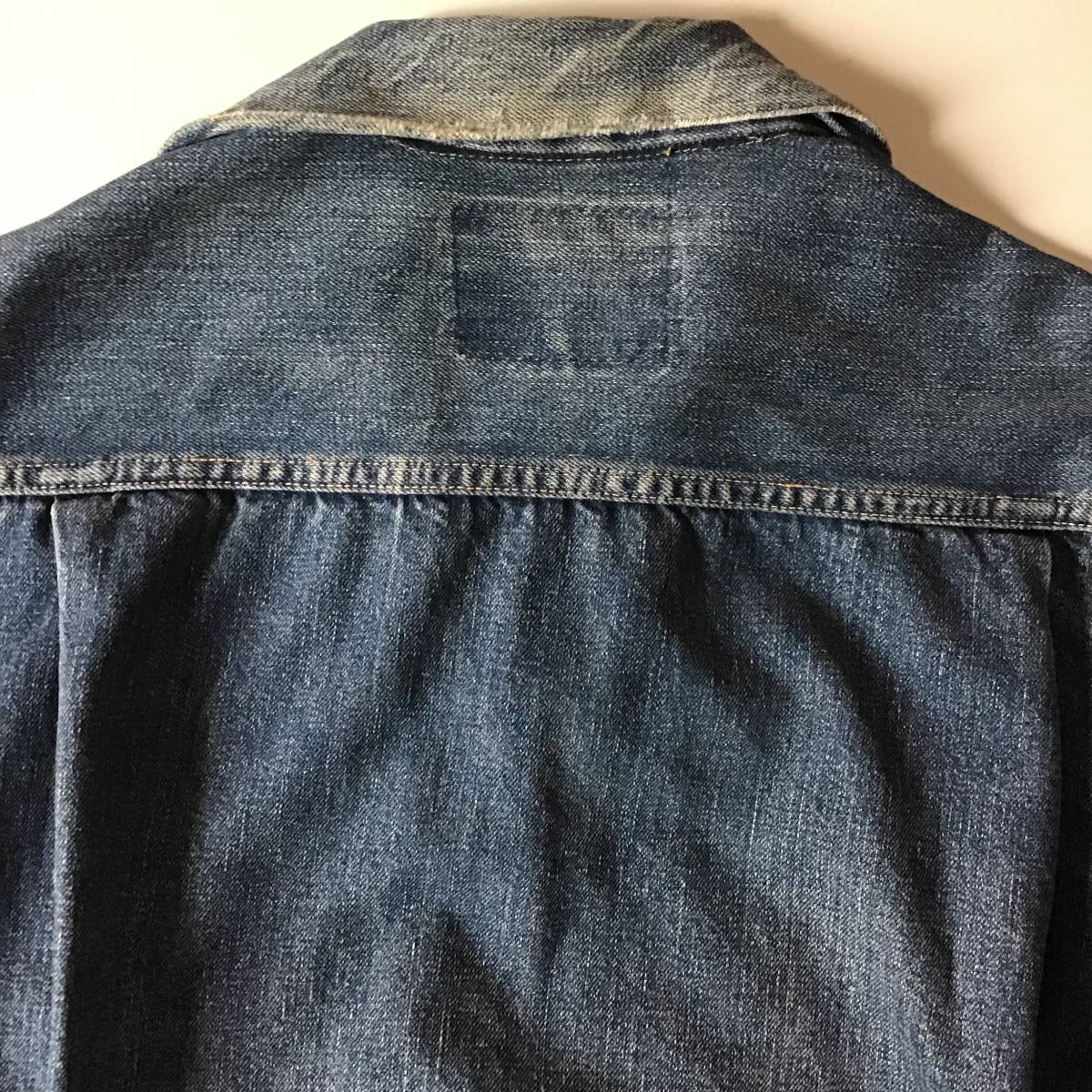 50s【雰囲気 ハギ付 42 44】LEVIS 507XX オリジナル ビンテージ 革 