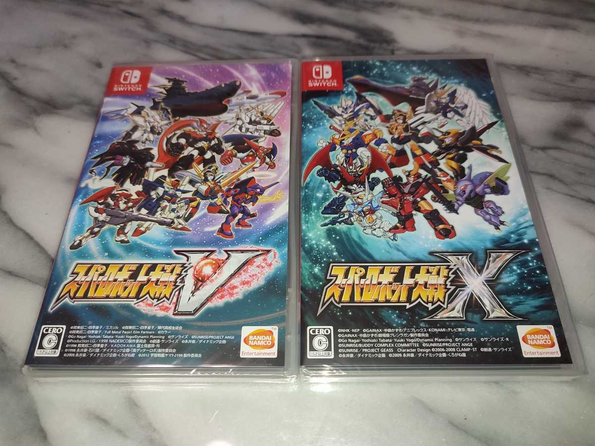  競り形式 スーパーロボット大戦v スーパーロボット大戦x switch(ニンテンドースイッチソフト)｜売買されたオークション情報、yahooの商品情報をアーカイブ公開 - オークファン ニンテンドースイッチソフト