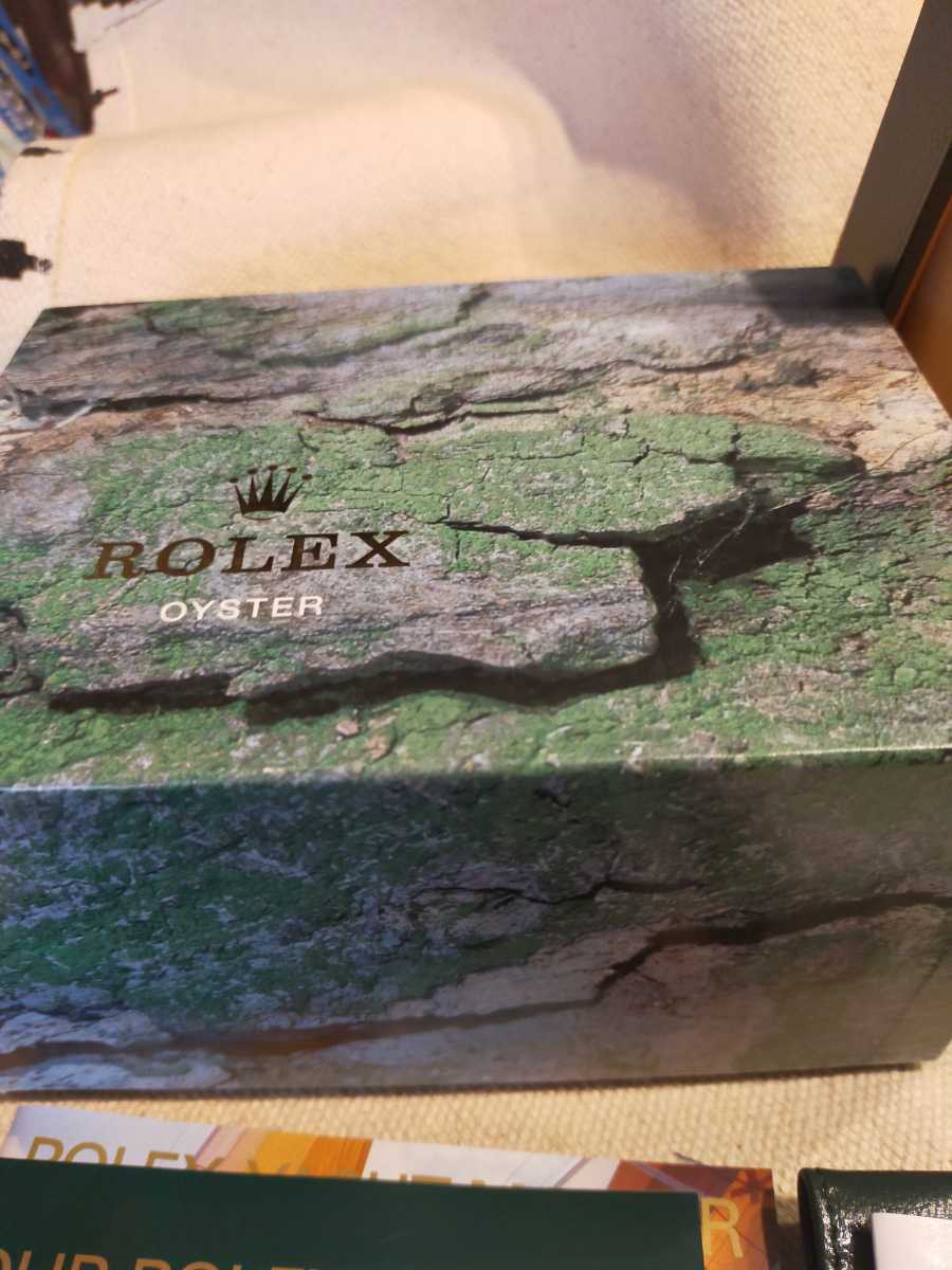 ロレックス ROLEX 空箱 OYSTER 腕時計 公式通販 外箱 ○中古 木箱