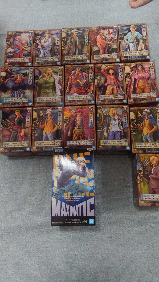 激安大特価，品質保証 ワンピース DXF ワノ国 MAXIMATIC フィギュア 17点 まとめ売り(その他)｜売買されたオークション情報、yahooの商品情報をアーカイブ公開 - オークファン その他