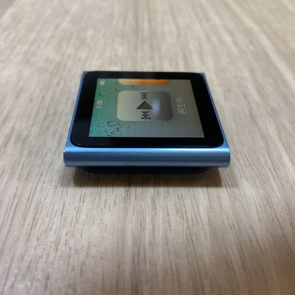 中古】iPOD nano 第6世代 8GB ブルー 【公式通販】