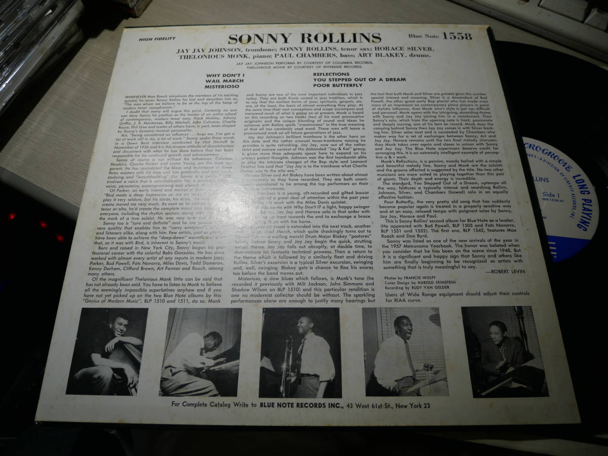 Sonny - Rollins ソニー・ロリンズ ⁄ ROLLINS | The SONNY RECORDS