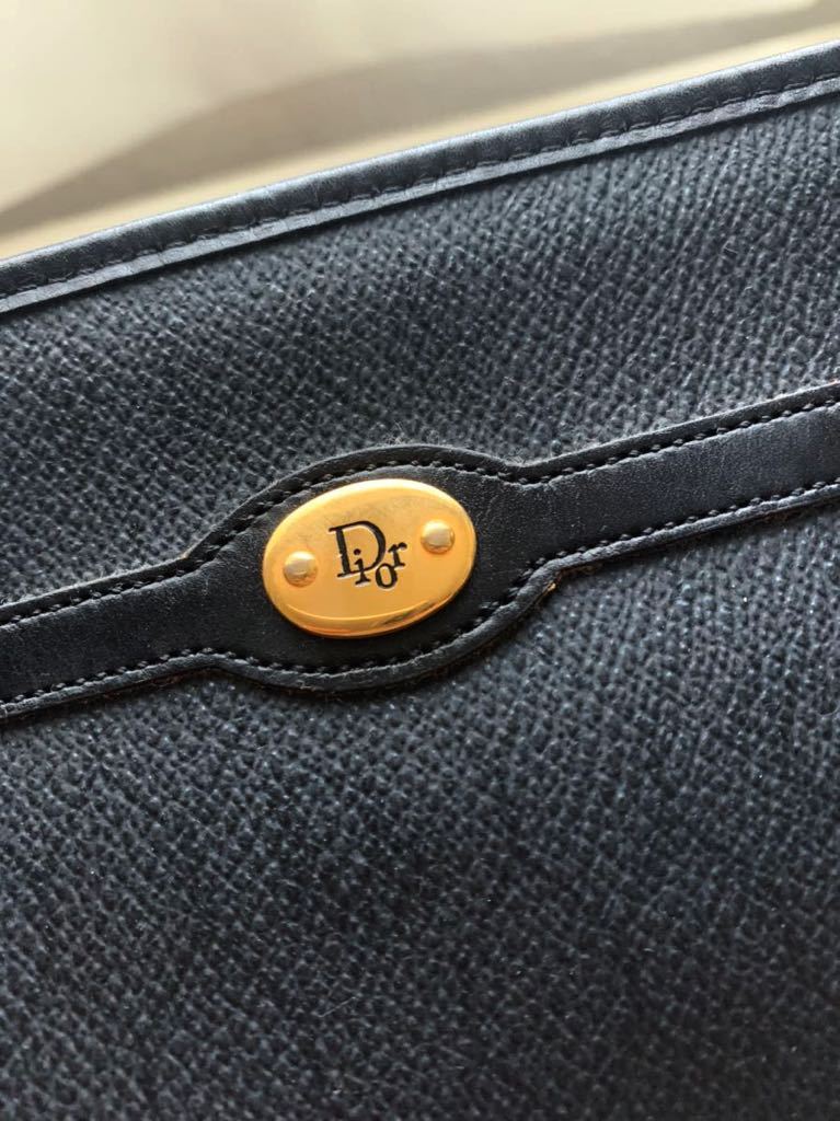 134494☆ Christian Dior クリスチャン ディオール がま口 クラッチ