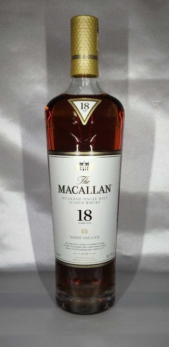 The MACALLAN ザ・マッカラン18年 2019 ハイランド シングル