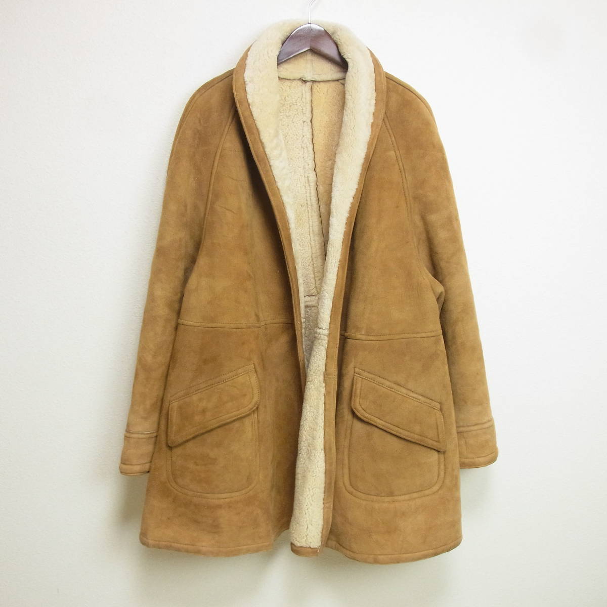定番，本物保証 RALPH LAUREN ラルフローレン ムートンコート スウェード ブラウン size 10 管理番号 B2(ジャンパー、ブルゾン)｜売買されたオークション情報、yahooの商品情報をアーカイブ公開 - オークファン 男性用