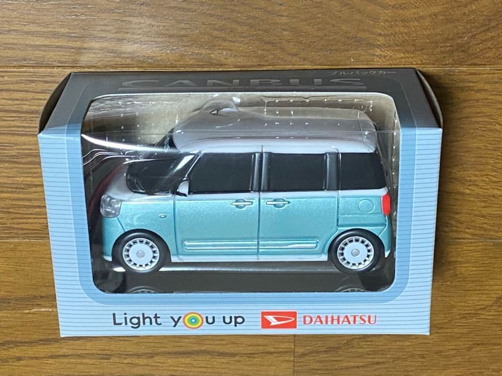 新型ダイハツムーヴキャンバスCANBUS プルバックカー ミニカー