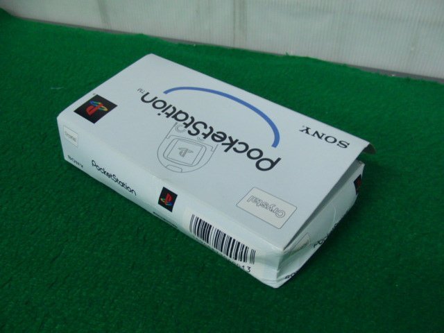 ポケットステーション クリスタル 箱、説明書付き 動作確認済み※箱に