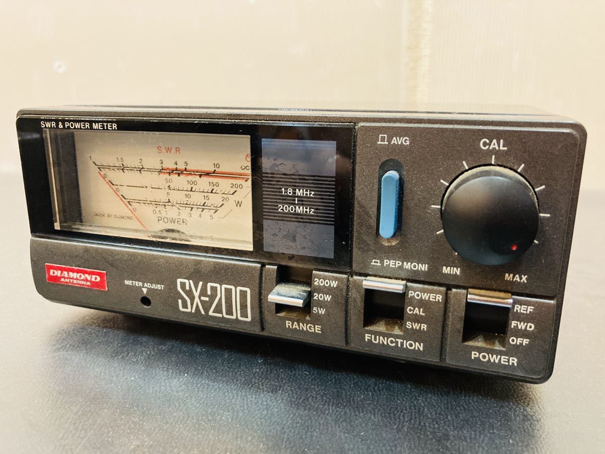 ダイヤモンド SX-200 SWR パワー計1.8～200MHz 業界最安値挑戦】SX200