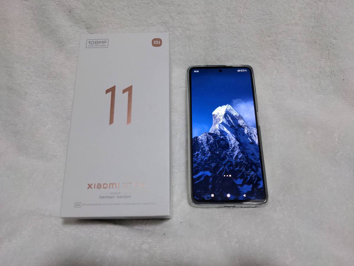 Xiaomi 11 T Pro 128GB ムーンライトホワイト 本体 シャオミ 11T