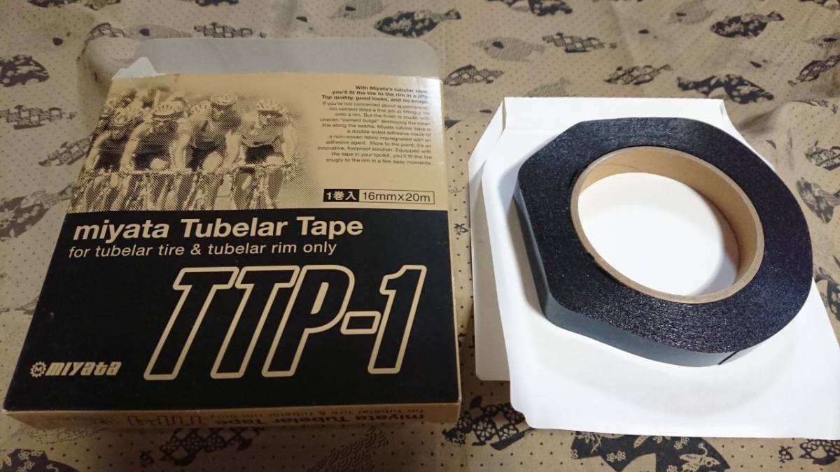ミヤタ チューブラーテープ TTP-1 16mm 使いかけ チューブラーテープ