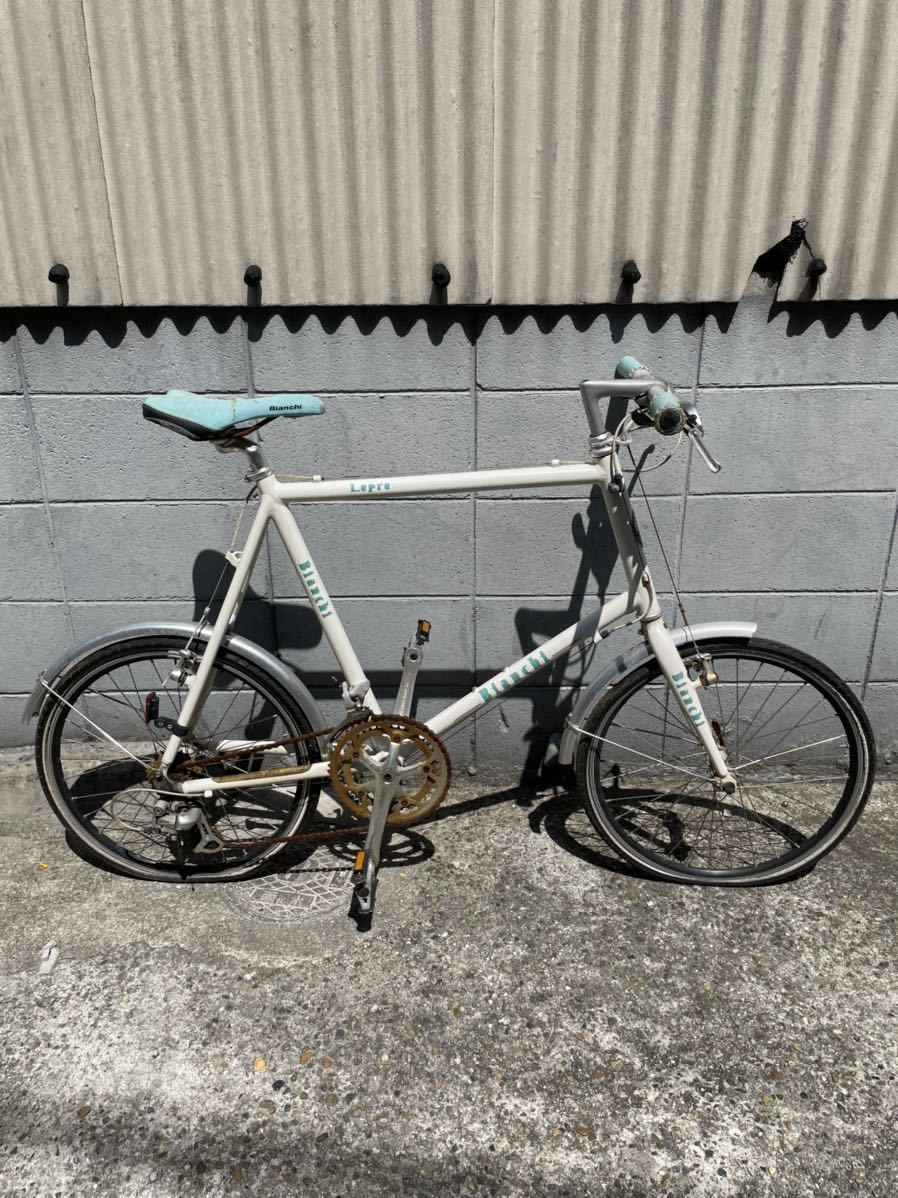 ミニベロ ビアンキ 20インチ レプレ Lepre BIANCHI アルミ 2×8 シマノ 