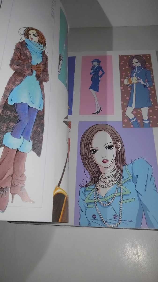 矢沢あい ｎａｎａ 1st イラスト集 描き下ろし含むイラスト132点収録 原画 設定資料集 売買されたオークション情報 Yahooの商品情報をアーカイブ公開 オークファン Aucfan Com