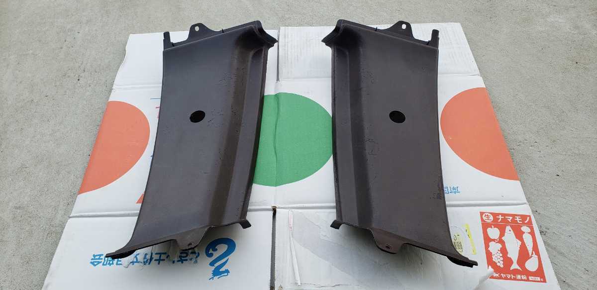 AE86 前期内装② 茶色内装 Bピラー 3ドア用 3Dr 左右 助手席側