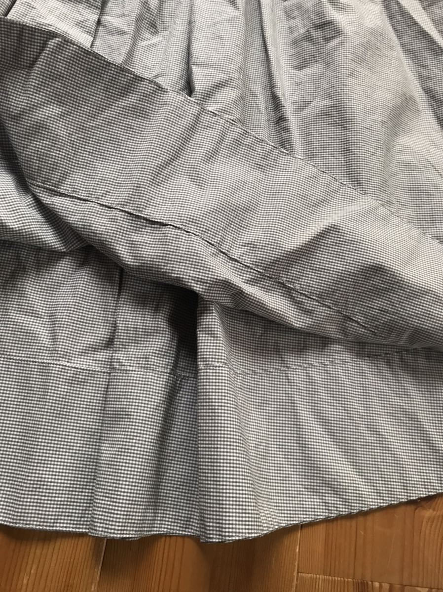 マーガレットハウエル ギンガムチェックスカート美品 日本製(スカート  