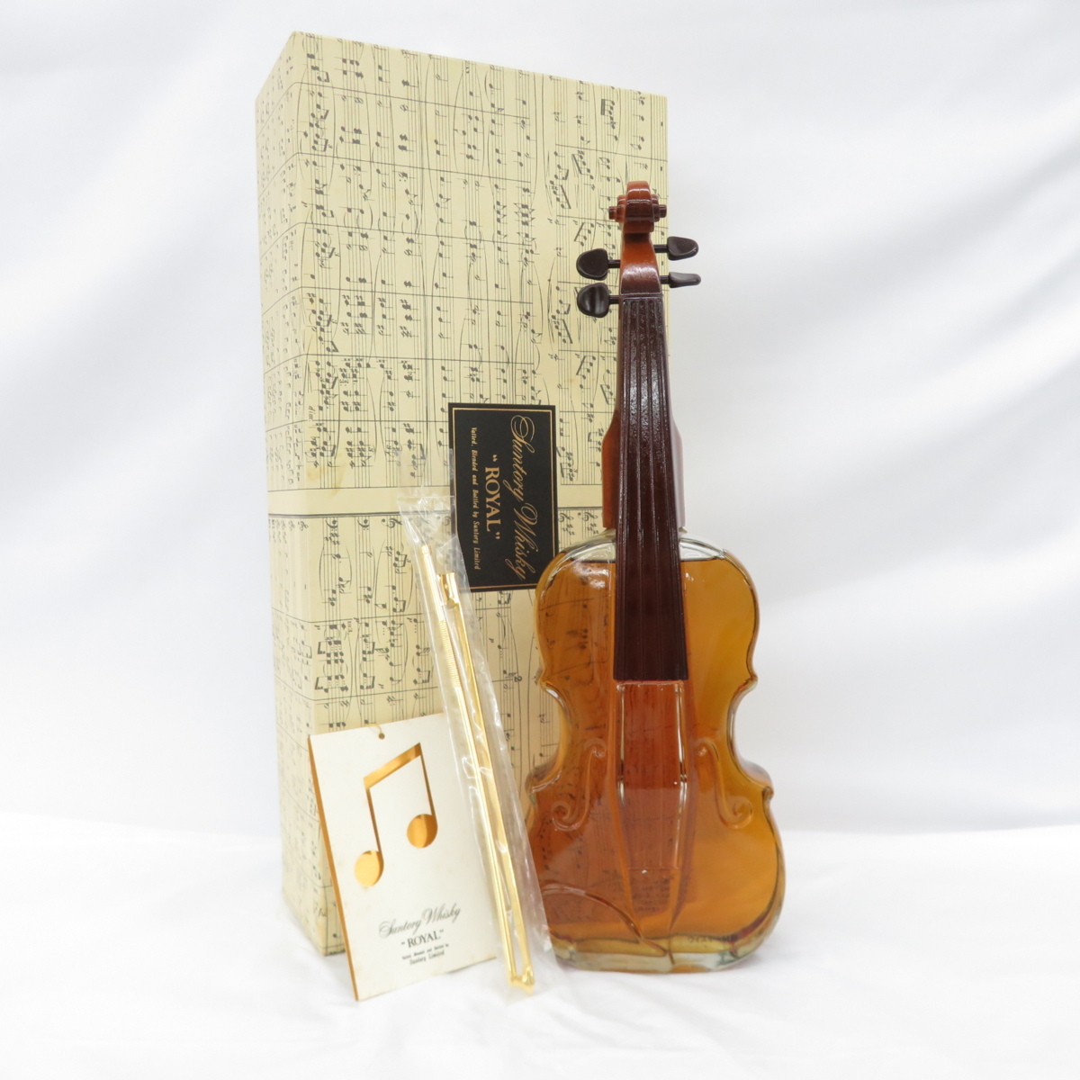 ローヤル サントリー バイオリン型ボトル ウイスキー ROYAL SUNTORY 