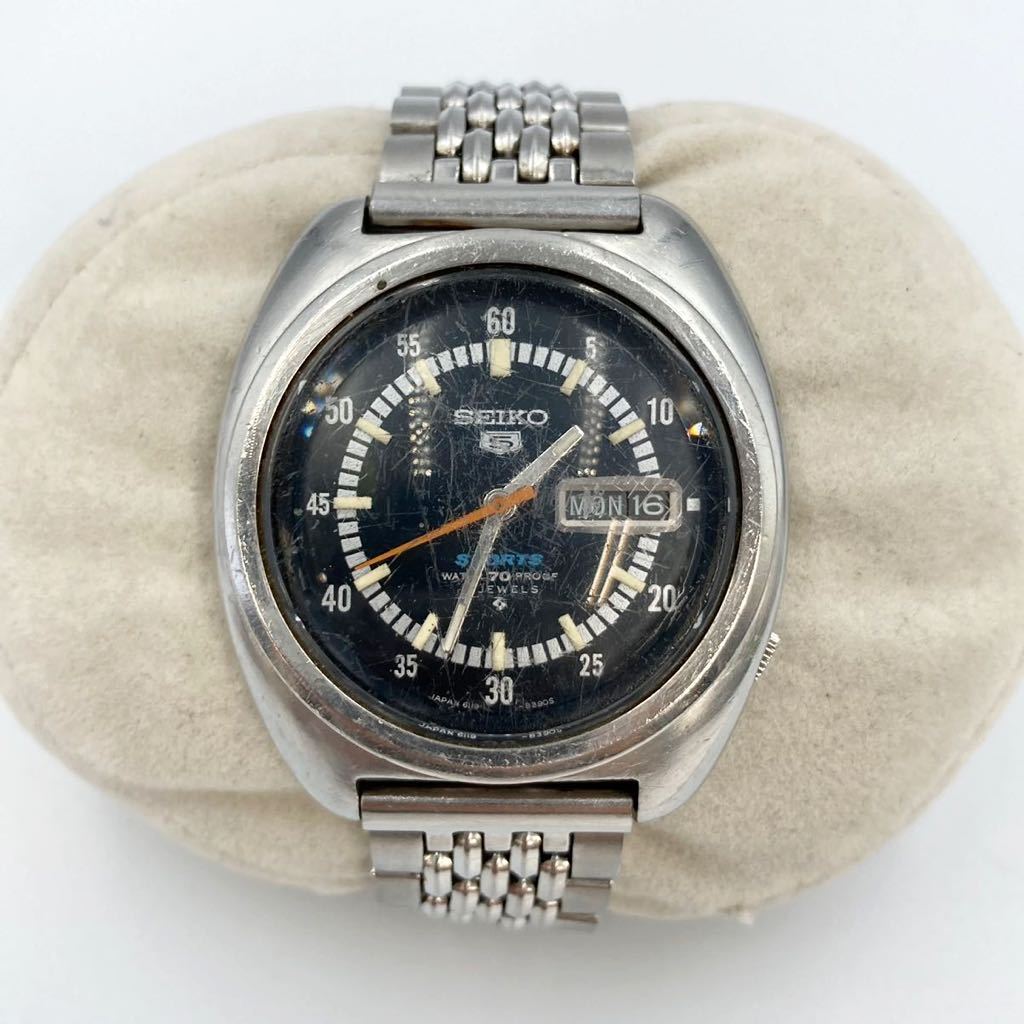 K7.22NK-1039★SEIKO★セイコー/メンズ腕時計/Watch/ウォッチ/男性用/934375/6119-8310/シルバー系/DB6/DE6 Seiko | Black WatchBase □数量限定6000本 50th