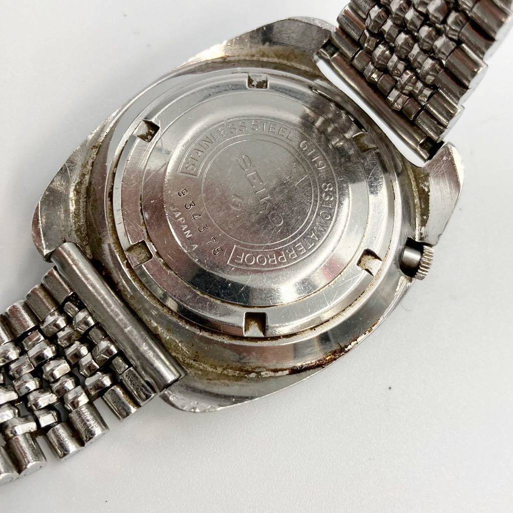 K7.22NK-1039★SEIKO★セイコー/メンズ腕時計/Watch/ウォッチ/男性用/934375/6119-8310/シルバー系/DB6/DE6 Seiko | Black WatchBase □数量限定6000本 50th