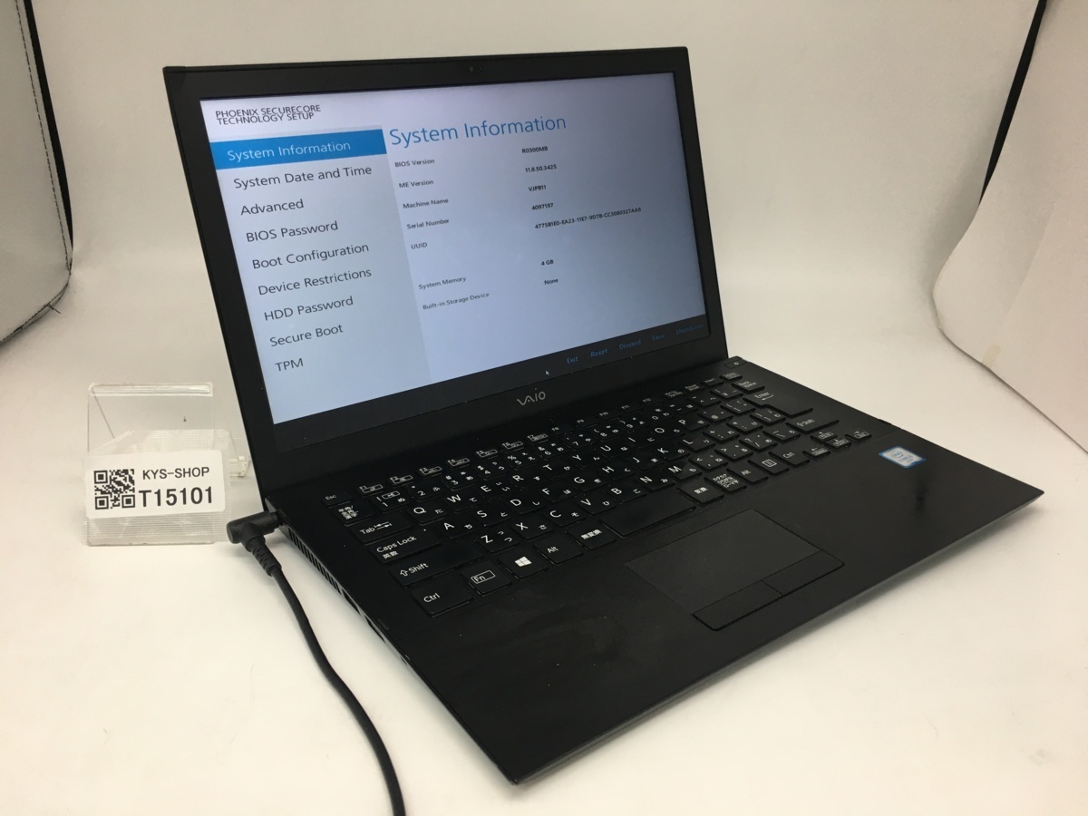 VAIO Core VJPG11C11N SONY Pro ジャンク SSD VJPB11C11N 8GB ノート 