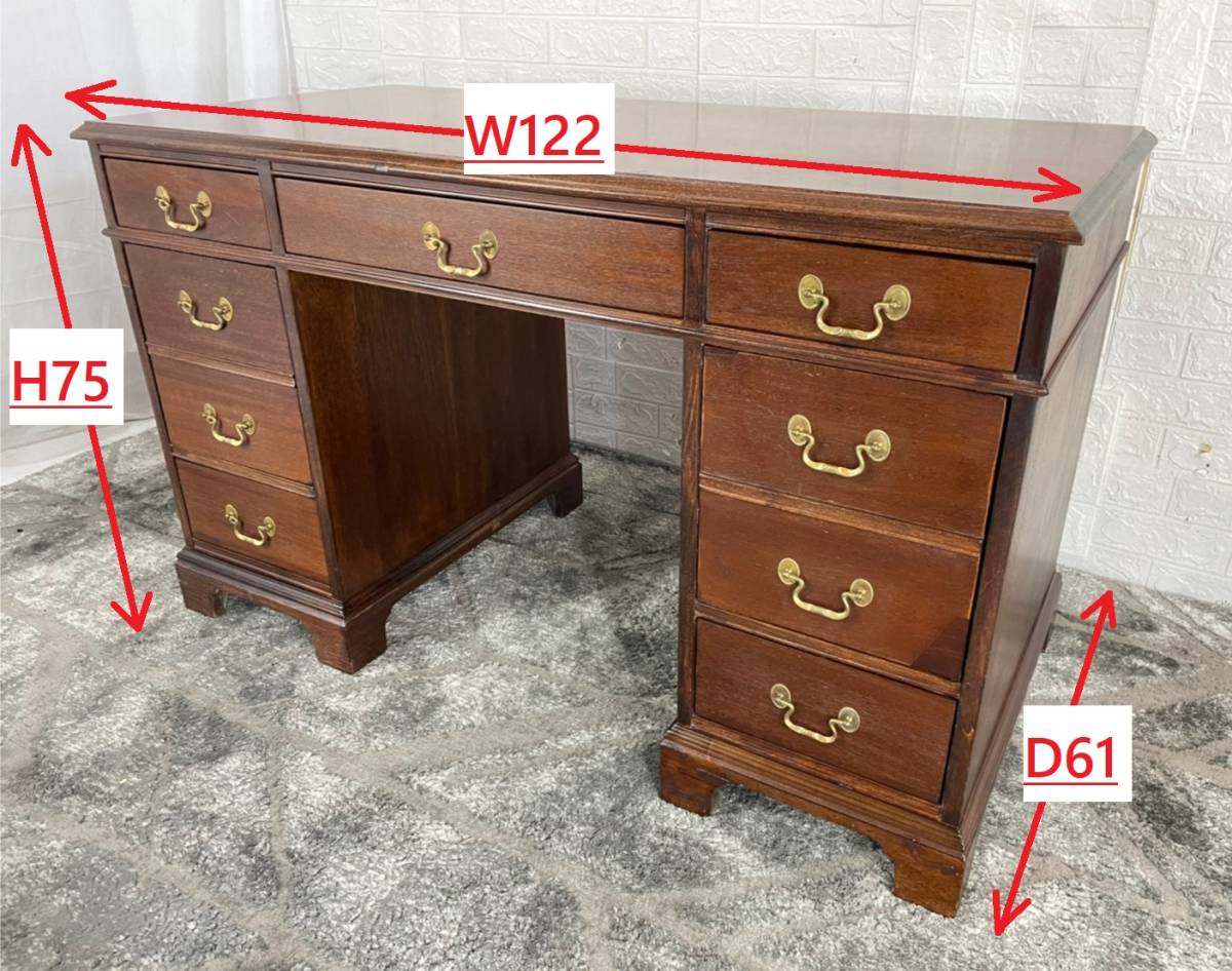 ドレクセルDREXEL机 米軍家具 made in USA ヴィンテージ DREXEL ナイト 