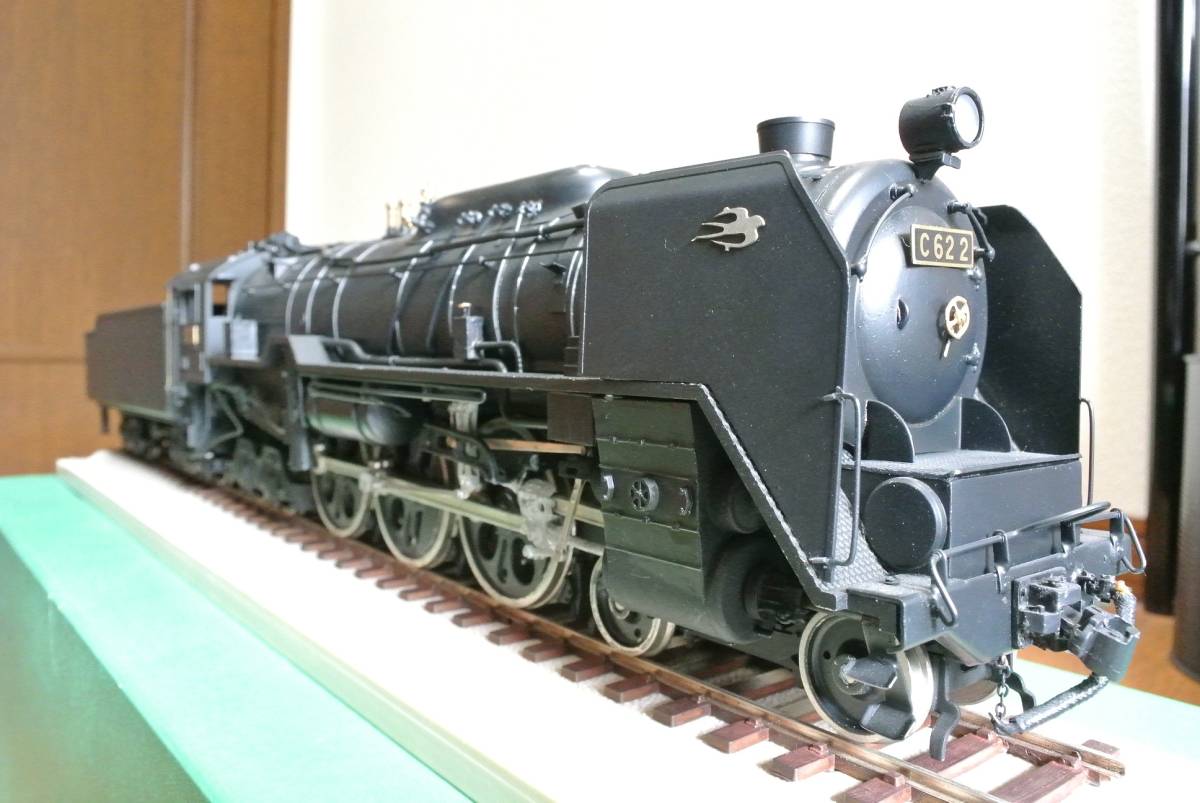 三井金属工芸製 蒸気機関車C62 1/42金属製精密模型(鉄道模型)｜売買 