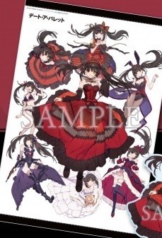 B2タペストリー 時崎狂三 デート・ア・バレット NOCO画集 NIGHTMARE  