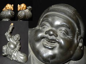 銅製 大黒のYahoo!オークション(旧ヤフオク!)の相場・価格を見る