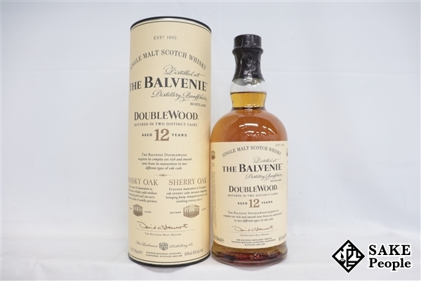 人気，正規品 注目 ザ バルヴェニー 12年 ダブルウッド 700ml 40% 箱 スコッチ(ハイランド)｜売買されたオークション情報、yahooの商品情報をアーカイブ公開 - オークファン シングルモルト