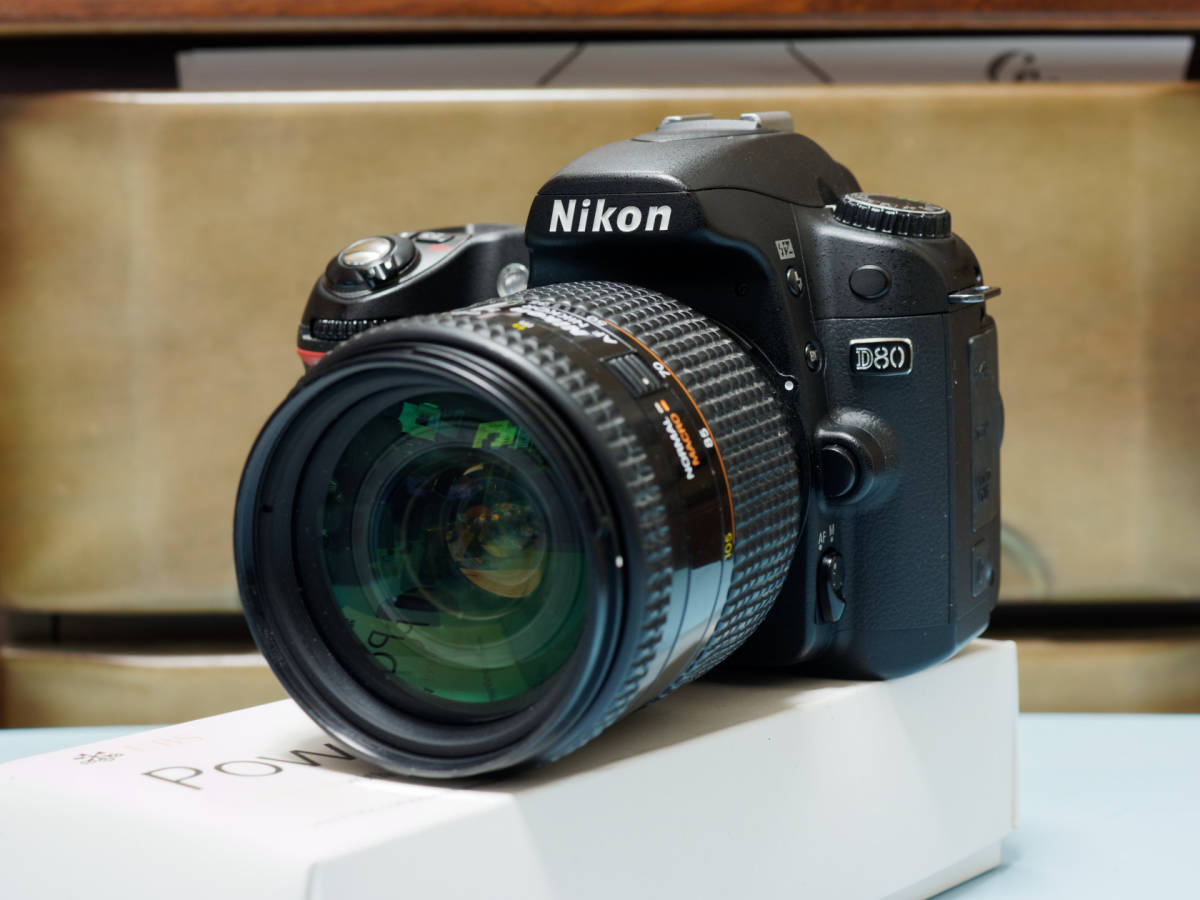 ニコン Nikon D80 + Ai AF Nikkor 28-105mm f/3.5-4.5D【ジャンク級 