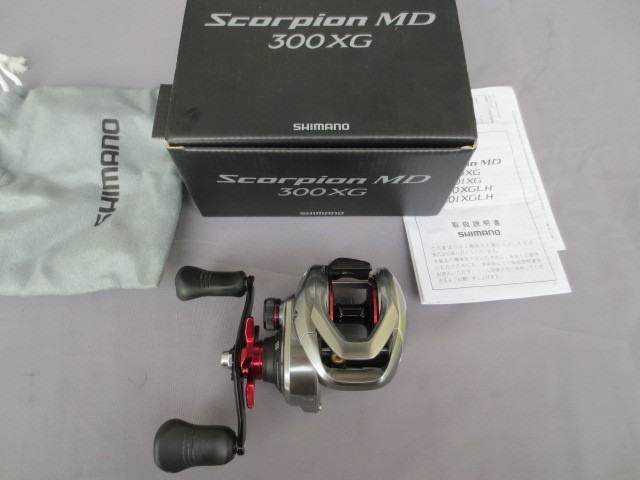 超美品！現行！シマノ 21 スコーピオンMD 300XG ビックベイト