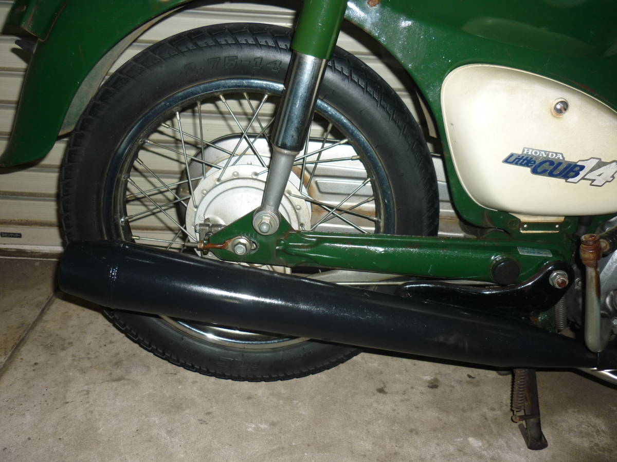 ホンダ リトルカブ HONDA Little CUB14 C50 セル付 4速 ユアサ 
