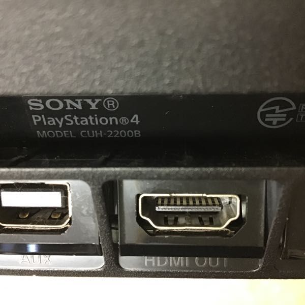 1円～ 箱無 動作確認済/初期化済 PS4 CUH-2200B 1TB ジェットブラック 