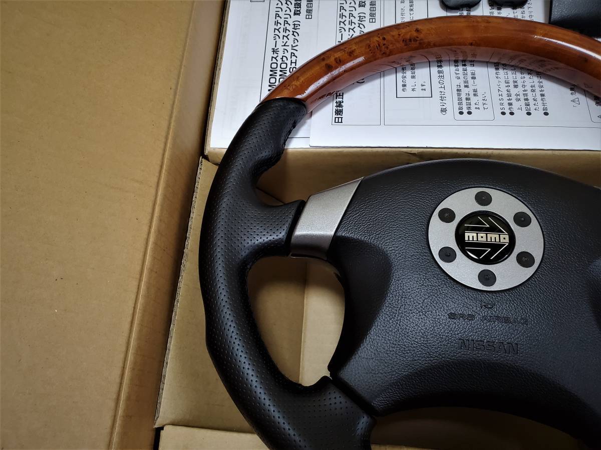 E51 M35 V35 メイプル 日産純正OP momo ウッドコンビ - Yahoo