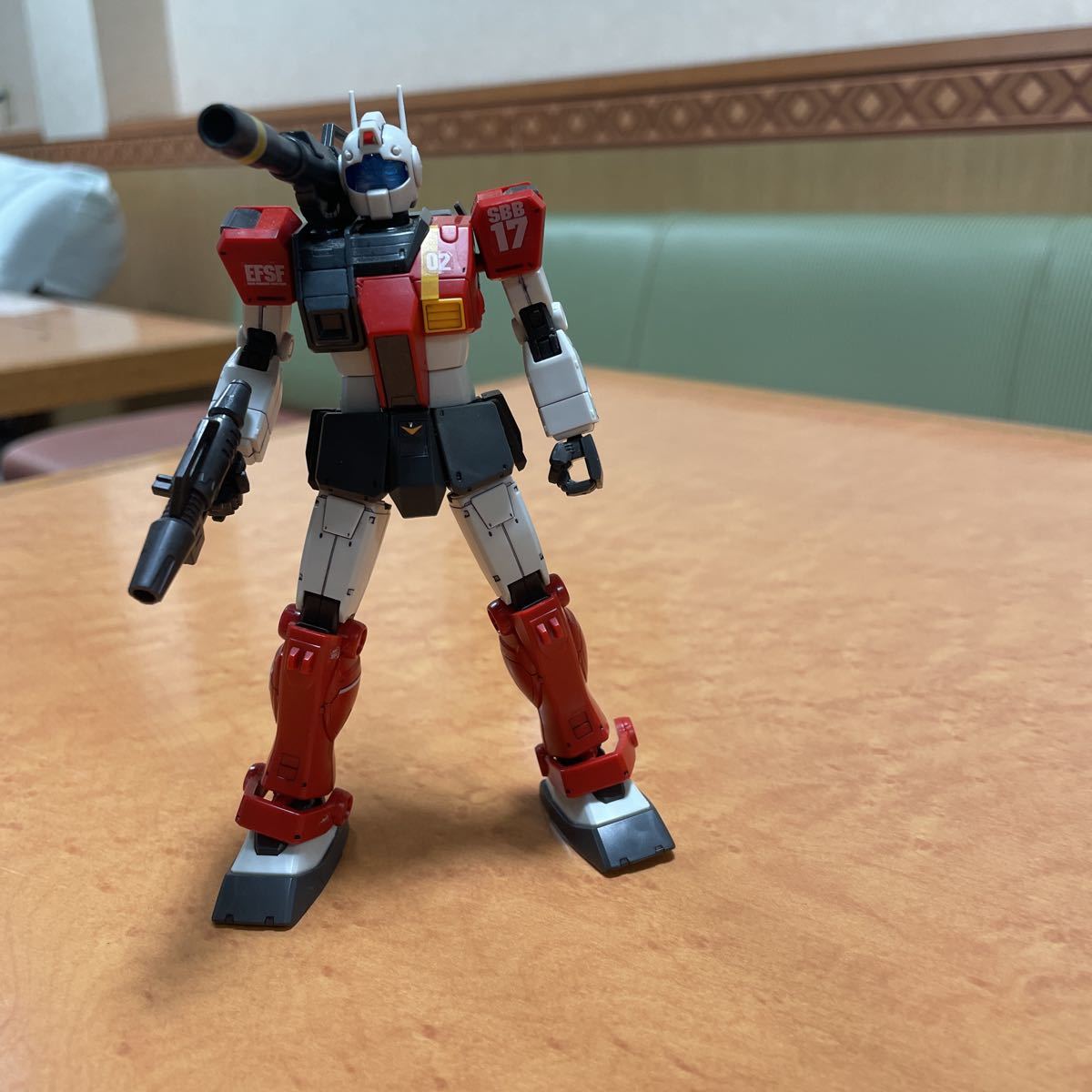 ガンプラジャンク組み立て済 ガンプラ 機動戦士ガンダム ジャンク品 ジムキャノン（空間突撃仕様