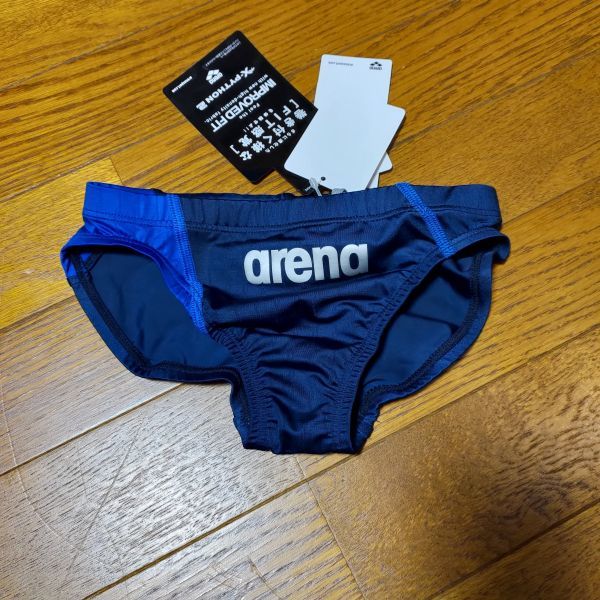 arena 廃盤 競パン 競泳水着 SSサイズ 未使用品 カラー：ブルー 【公式