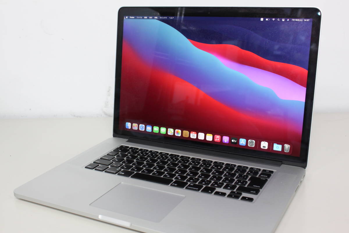ジャンク品】MacBook Pro (Retina 15-inch， Mid 2015)2.5GHz Core i7 