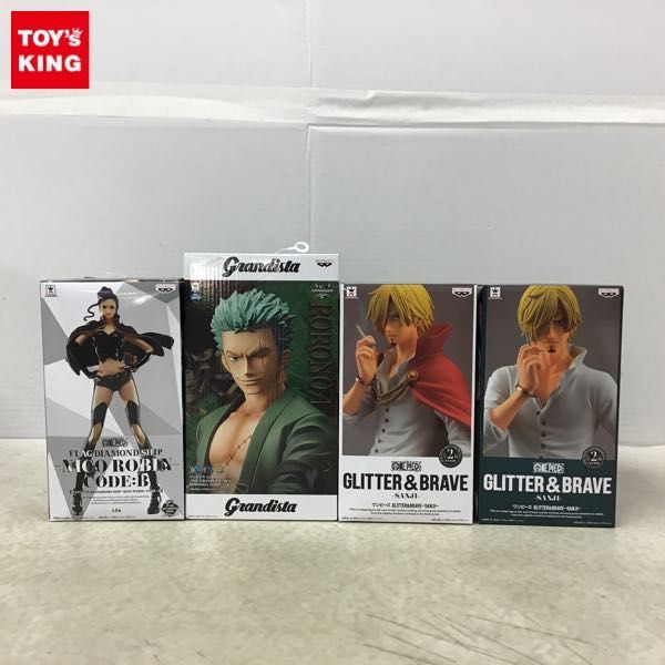限定SALE，お買い得 1円 ONE PIECE GLITTER & BRAVE サンジ Grandista THE GRANDLINE MEN ロロノア ゾロ 等(コミック、アニメ)｜売買されたオークション情報、yahooの商品情報をアーカイブ公開 - オークファン その他